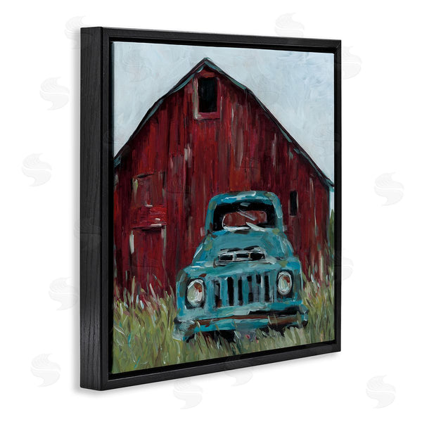 Stupell Industries Wani Pasion | Turquoise Pickup Truck