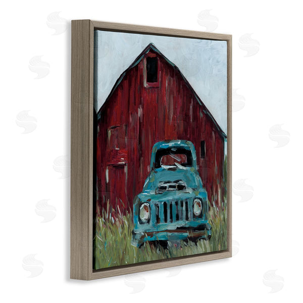 Stupell Industries Wani Pasion | Turquoise Pickup Truck