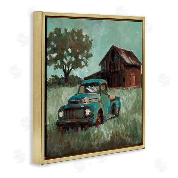 Stupell Industries Wani Pasion | Vintage Pickup In Green Hues