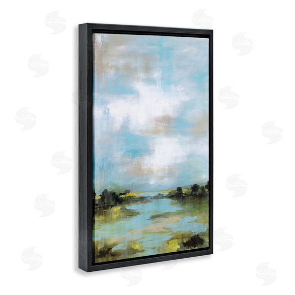 Stupell Industries Wani Pasion | Wasting Time Abstract Landscape