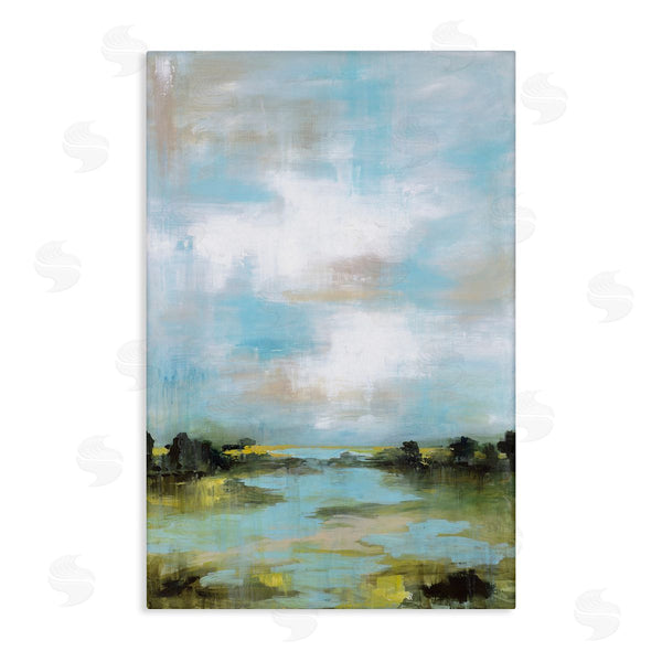 stupell industries Wani Pasion | Wasting Time Abstract Landscape