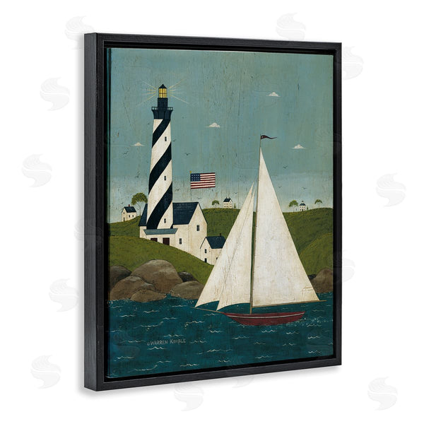 Stupell Industries Warren Kimble | Coastal Breeze Sailboat Scene