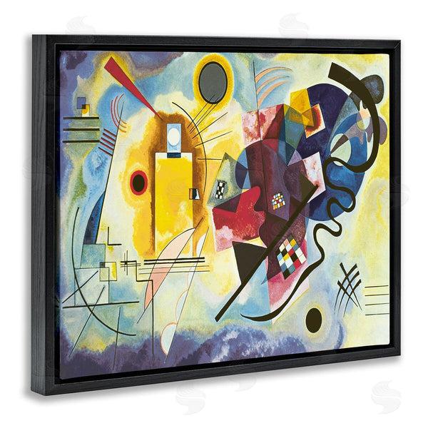 Stupell Industries Wassily Kandinsky | Classic Kandinsky Abstraction Yellow Red Blue