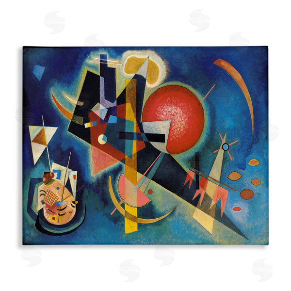 stupell industries Wassily Kandinsky | Im Blau Classical Abstract Painting