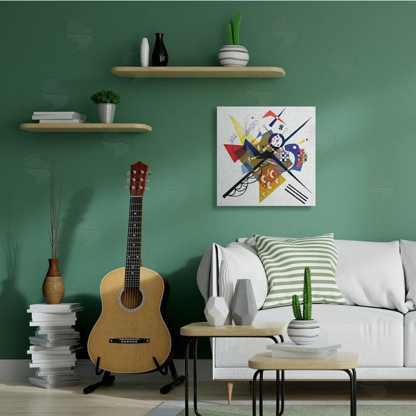 Stupell Industries Wassily Kandinsky | Traditional Abstract Painting Playful Shapes Patterns Wall Art