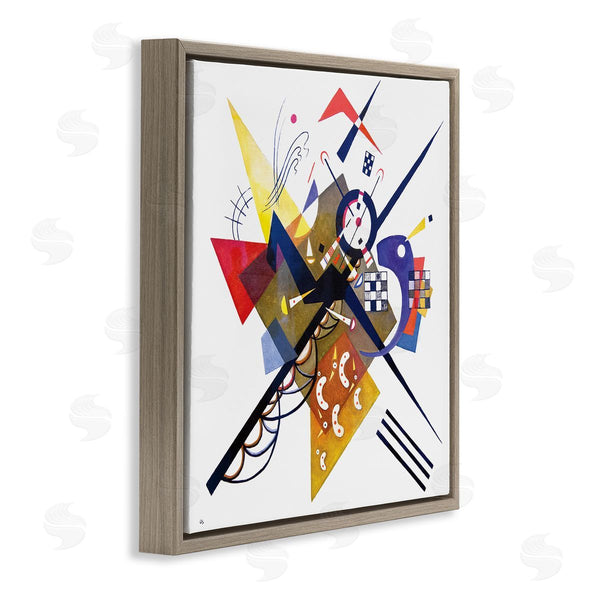 Stupell Industries Wassily Kandinsky | Traditional Abstract Painting Playful Shapes Patterns Wall Art