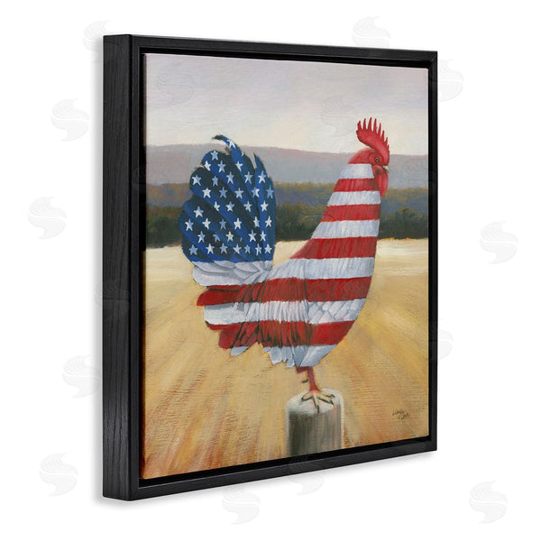 Stupell Industries Wellington Studio | American Flag Rooster