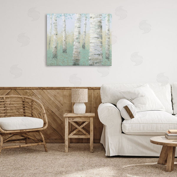 Stupell Industries Wellington Studio | Blue Birch Forest Wall Art