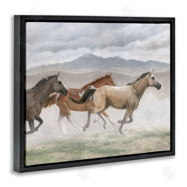 Stupell Industries Wellington Studio | Galloping Horses Landscape Wall Art