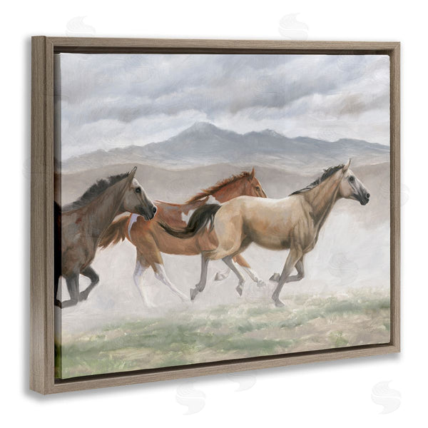 Stupell Industries Wellington Studio | Galloping Horses Landscape Wall Art