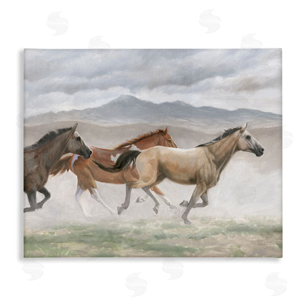 stupell industries Wellington Studio | Galloping Horses Landscape Wall Art