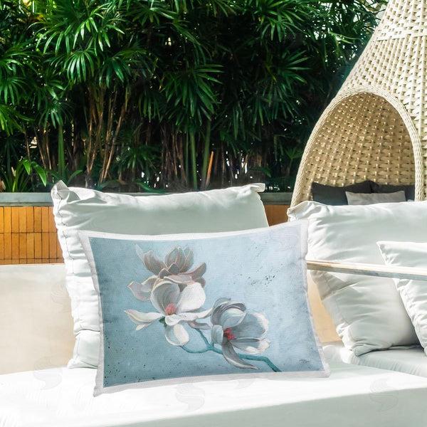 Stupell Industries Wellington Studio | Magnolia Branch On Blue