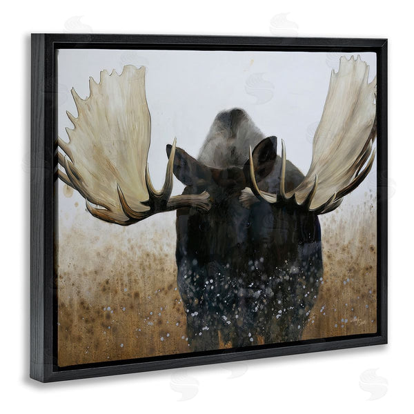 Stupell Industries Wellington Studio | Moose Portrait Modern Splash Wall Art