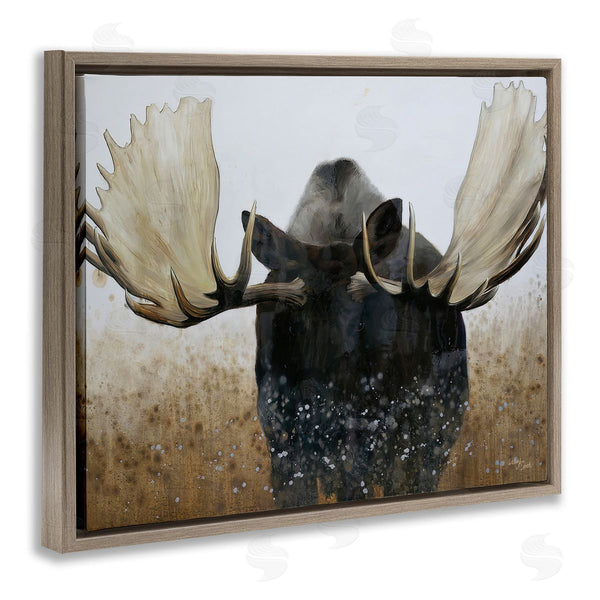 Stupell Industries Wellington Studio | Moose Portrait Modern Splash Wall Art