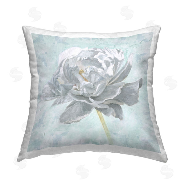 stupell industries Wellington Studio | Sublime Peony Bloom Printed Throw Pillow
