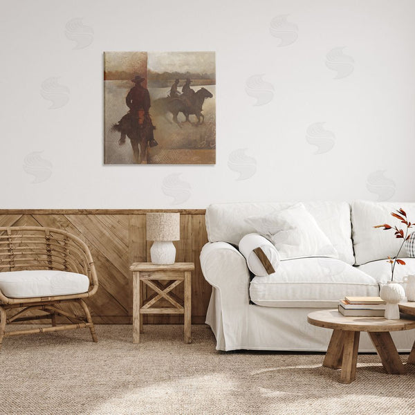 Stupell Industries White Ladder | Rustic Equestrian Collage Wall Art