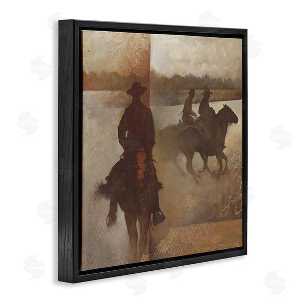 Stupell Industries White Ladder | Rustic Equestrian Collage Wall Art