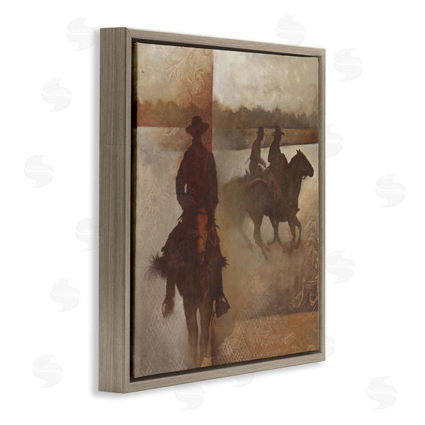 Stupell Industries White Ladder | Rustic Equestrian Collage Wall Art