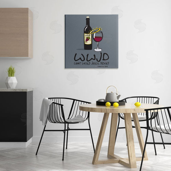 Stupell Industries WIL | What Would Jesus Drink Wall Art
