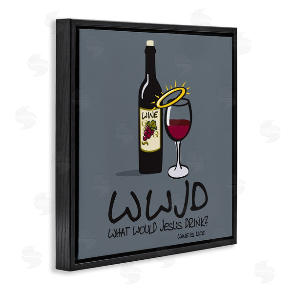 Stupell Industries WIL | What Would Jesus Drink Wall Art