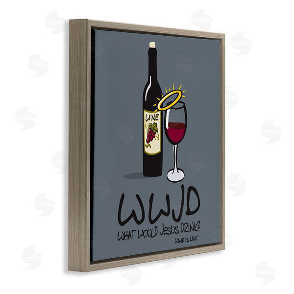 Stupell Industries WIL | What Would Jesus Drink Wall Art
