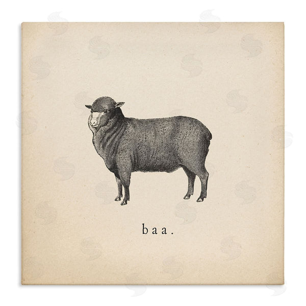 stupell industries Wild Apple Portfolio | Baa Farm Sheep Sounds Wall Art