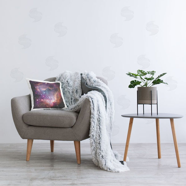 Stupell Industries Wild Apple Portfolio | Cloud Galaxy With Stars Printed Throw Pillow