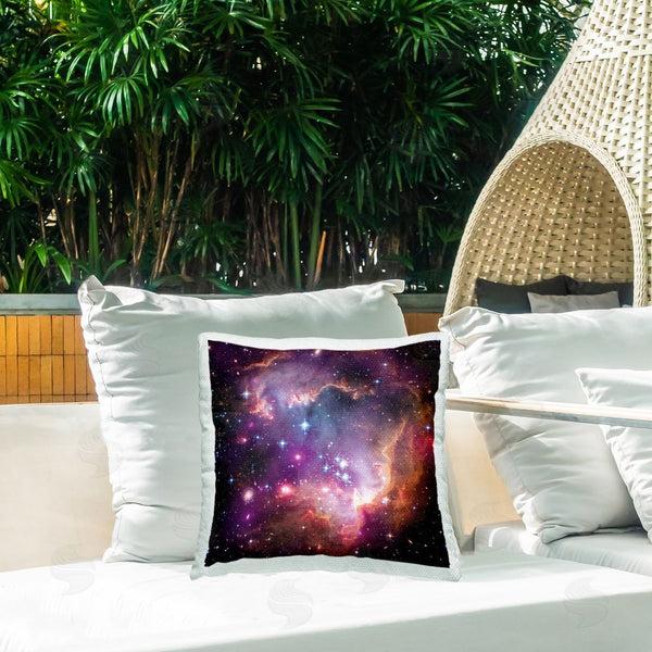 Stupell Industries Wild Apple Portfolio | Cloud Galaxy With Stars Printed Throw Pillow