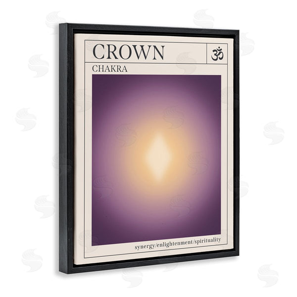 Stupell Industries Wild Apple Portfolio | Crown Chakra Meditation