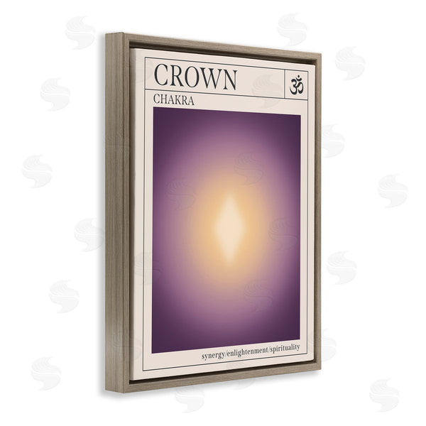 Stupell Industries Wild Apple Portfolio | Crown Chakra Meditation