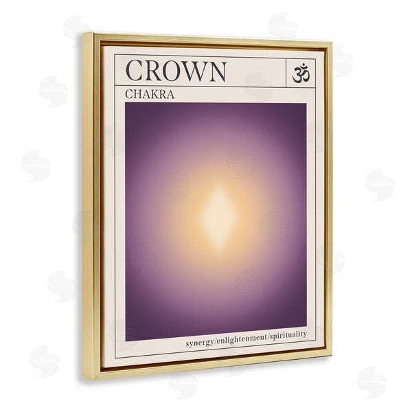Stupell Industries Wild Apple Portfolio | Crown Chakra Meditation