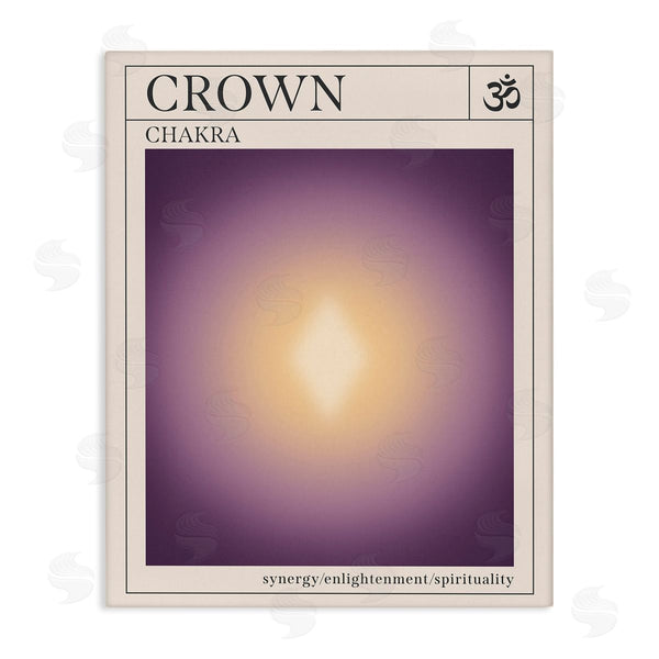 stupell industries Wild Apple Portfolio | Crown Chakra Meditation
