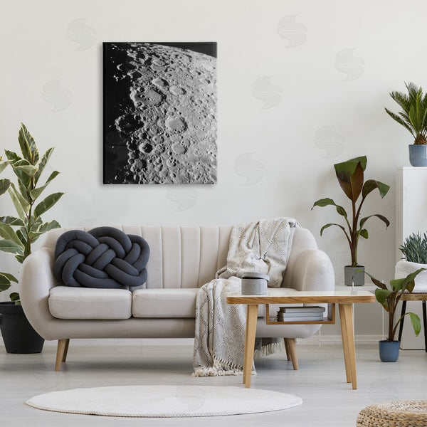 Stupell Industries Wild Apple Portfolio | Moon In Outer Space Wall Art