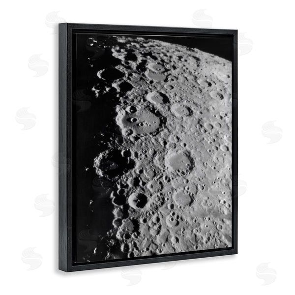 Stupell Industries Wild Apple Portfolio | Moon In Outer Space Wall Art
