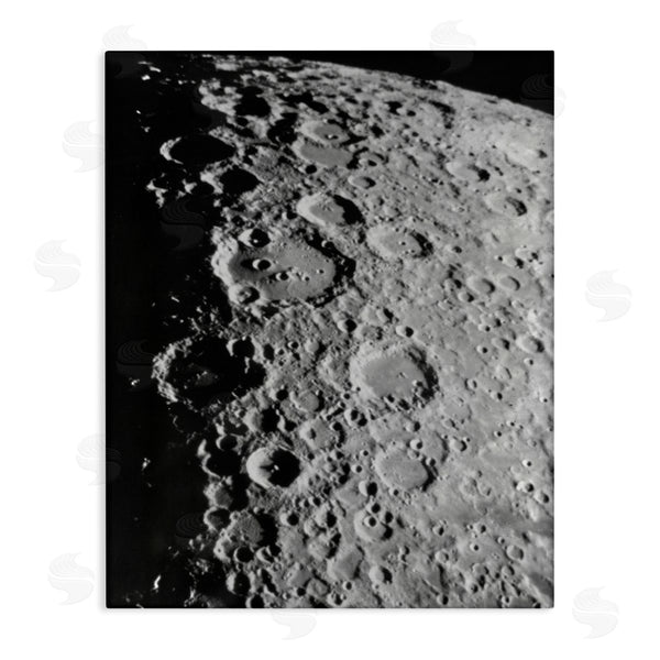 stupell industries Wild Apple Portfolio | Moon in Outer Space Wall Art