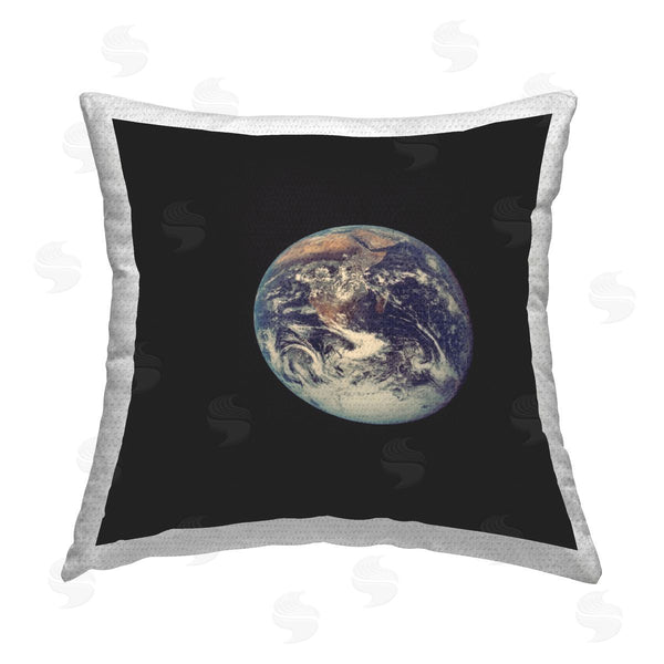 Stupell Industries Wild Apple Portfolio | Planet Earth Astronomy Printed Throw Pillow