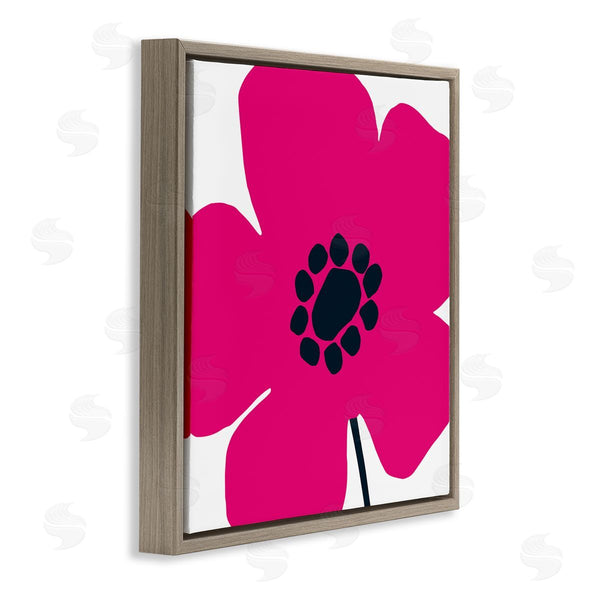 Stupell Industries Wild Apple Portfolio | Pop Art Pink Floral