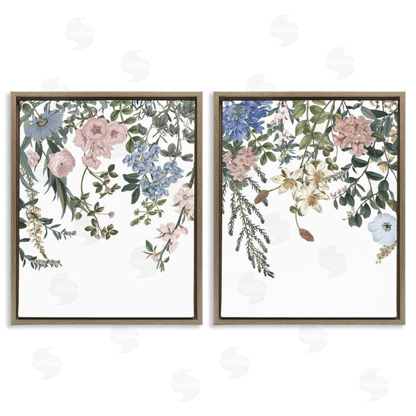 Stupell Industries Wild Apple Portfolio | Vintage Flower Vines Hanging Floral Wall Art
