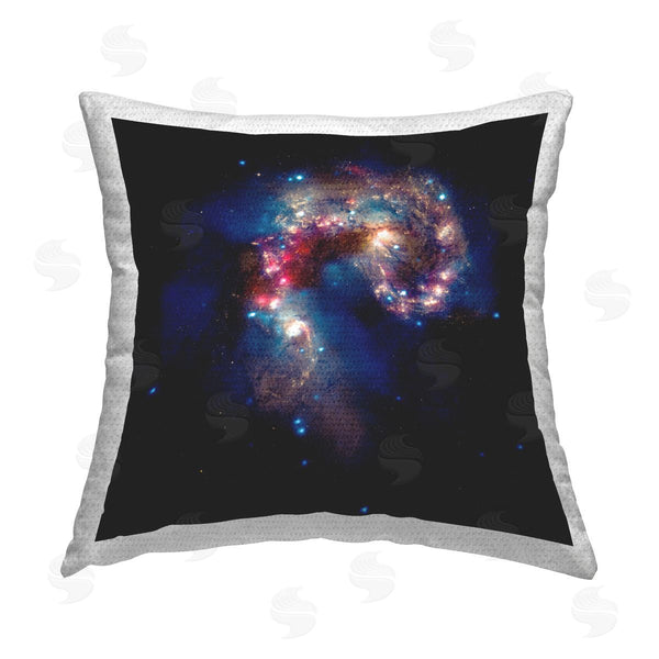 Stupell Industries Wild Apple Portfolio | Vivid Nebula Galaxy Printed Throw Pillow