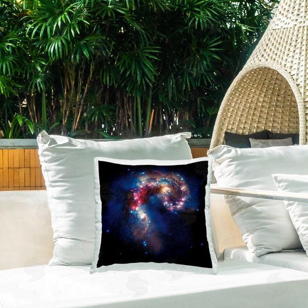 Stupell Industries Wild Apple Portfolio | Vivid Nebula Galaxy Printed Throw Pillow