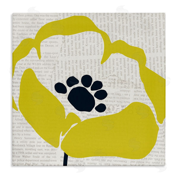 stupell industries Wild Apple Portfolio | Yellow Flower Pop Art