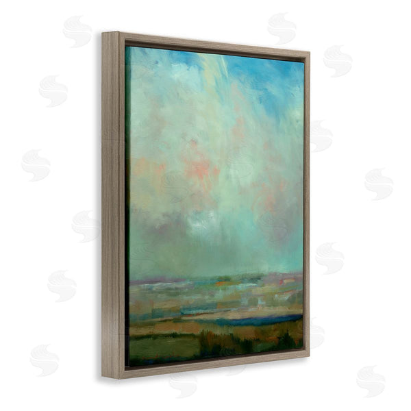 Stupell Industries William McCarthy | Blue Abstract Scenery Wall Art