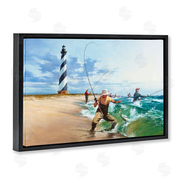 Stupell Industries Wind River Studios | Cape Hatteras Fishermen Wall Art