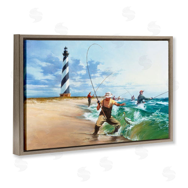 Stupell Industries Wind River Studios | Cape Hatteras Fishermen Wall Art