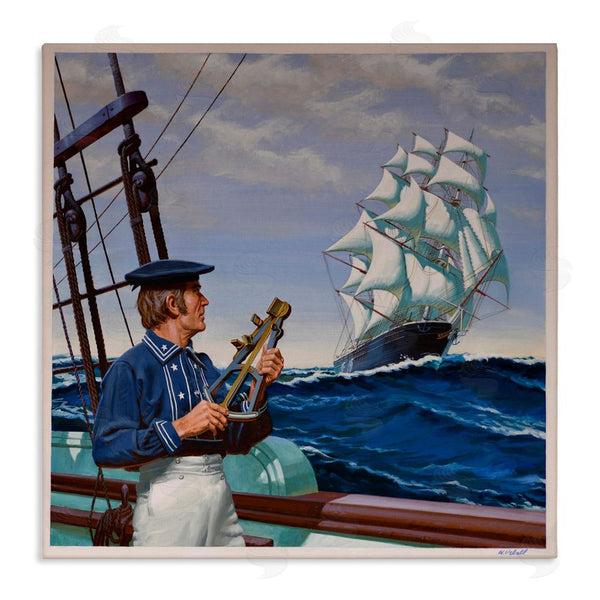 stupell industries Wind River Studios | Flying Cloud Sailing Ship Wall Art
