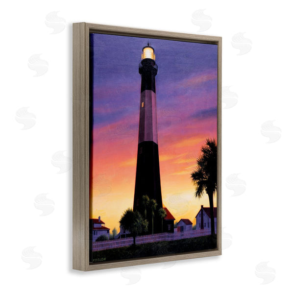 Stupell Industries Wind River Studios | Georgia Tybee Island Lighthouse Wall Art