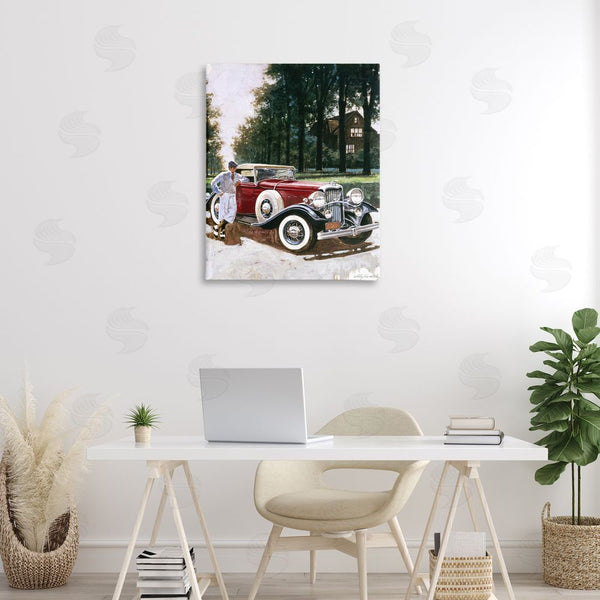 Stupell Industries Wind River Studios | Retro Convertible Coupe & Driver Wall Art