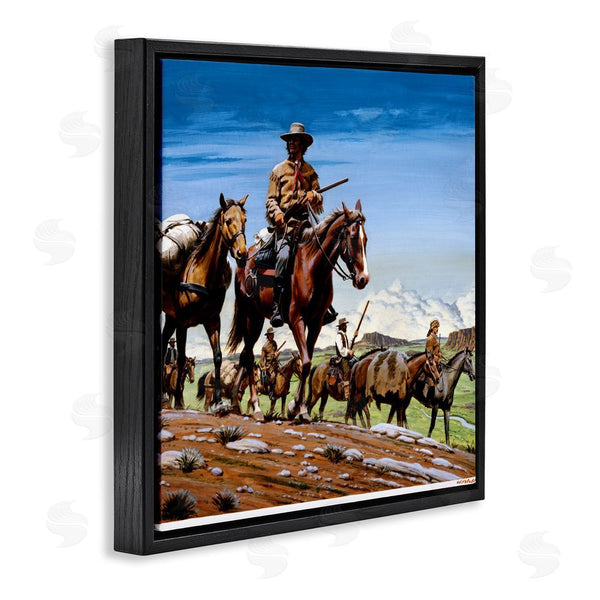 Stupell Industries Wind River Studios | Santa Fe Trail Cowboys Wall Art