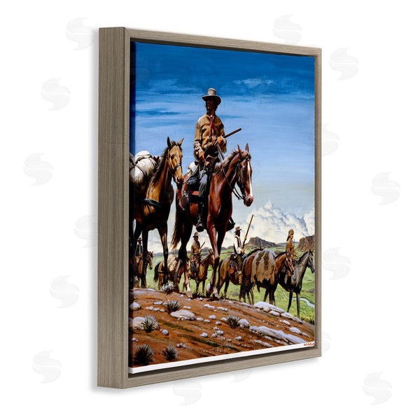 Stupell Industries Wind River Studios | Santa Fe Trail Cowboys Wall Art