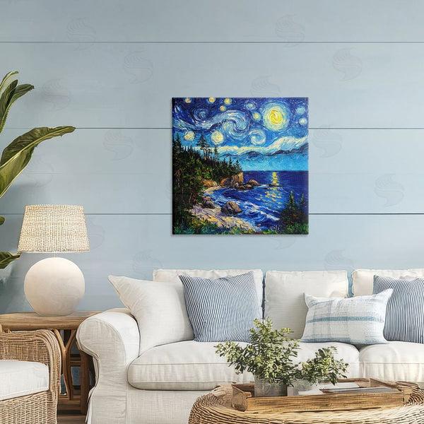 Stupell Industries Wumples | Acadia National Park Post Impressionist Wall Art